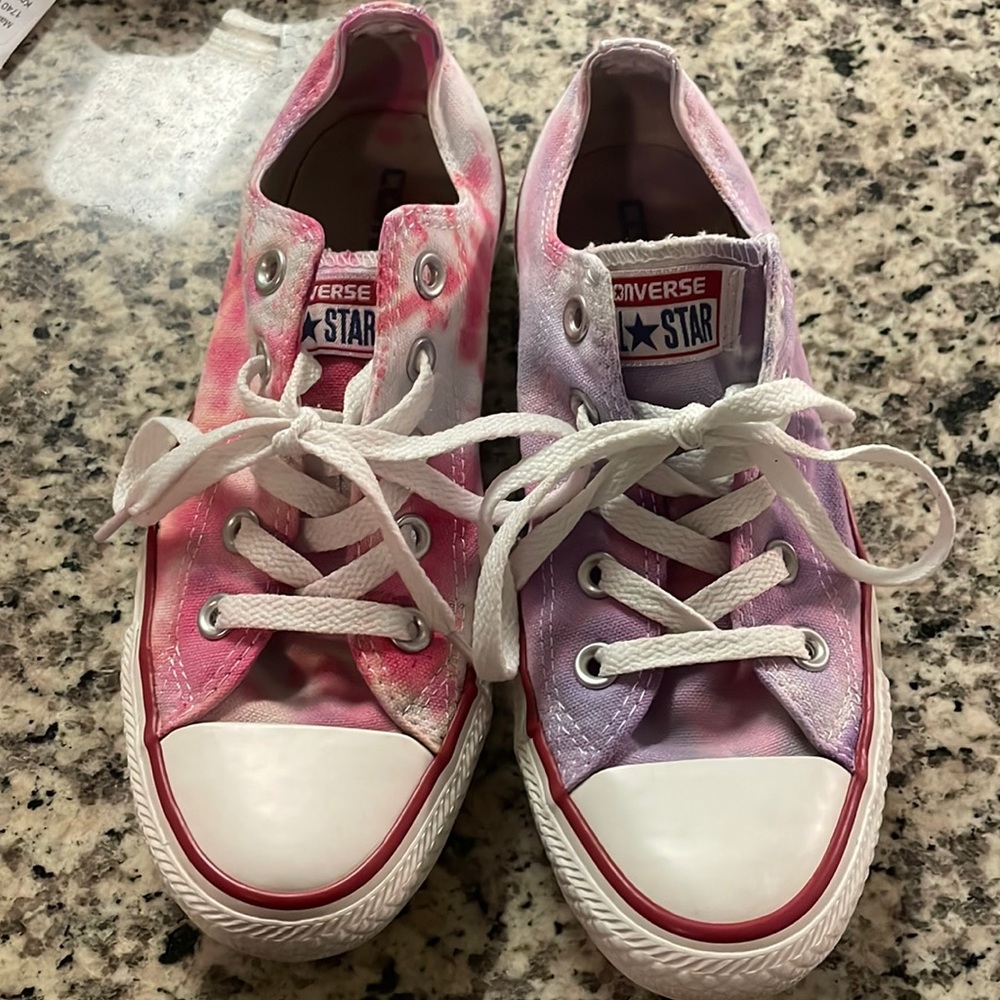 Converse mixed tie dye mens 4 womens 6/6.5